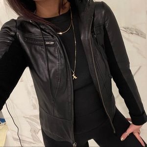 ***SOLD***AUTHENTIC TROUVE LEATHER JACKET